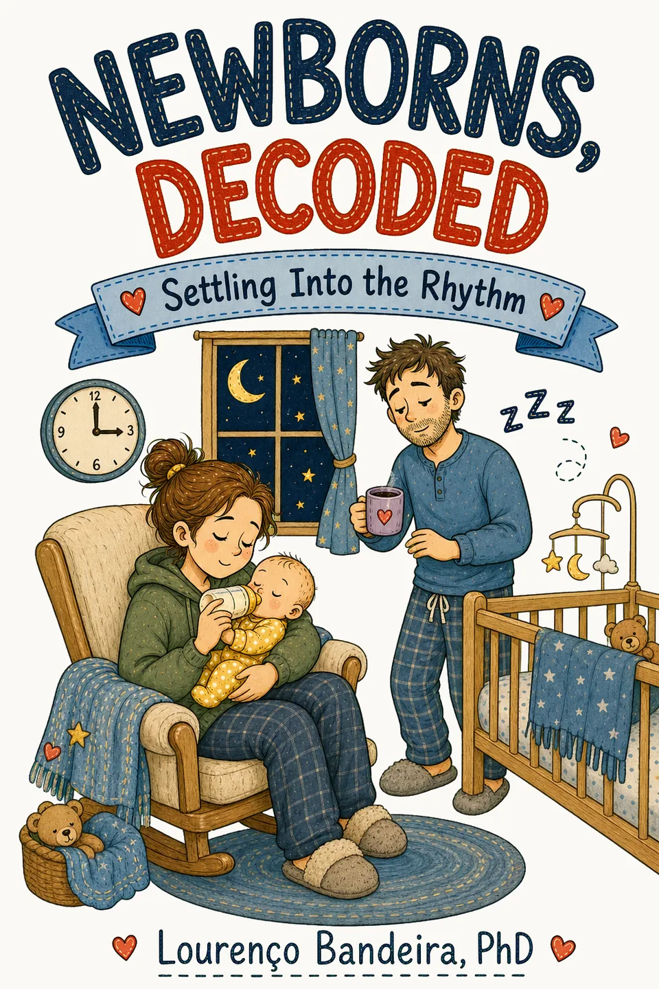 Cover of Newborns, Decoded — Settling Into the Rhythm